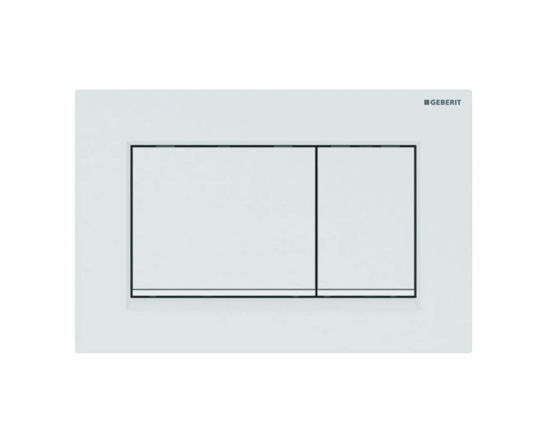Poga iebūvējamam rāmim Geberit Sigma30 Balta Matēta 115.883.11.1