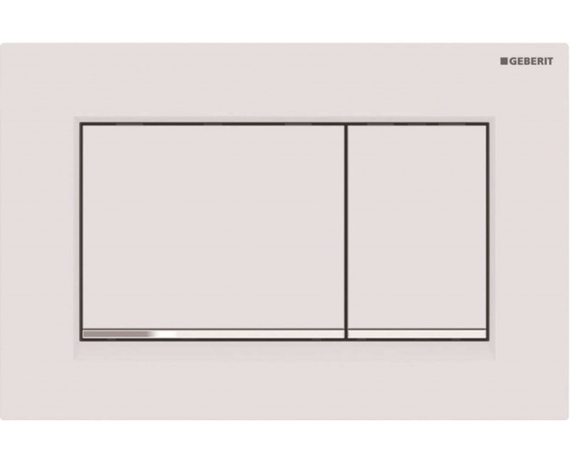 Poga iebūvējamam rāmim Geberit Sigma30 Balta Matēta 115.883.JT.1