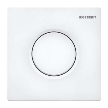 Кнопка для рамы писсуара Geberit, белая116.011.11.5