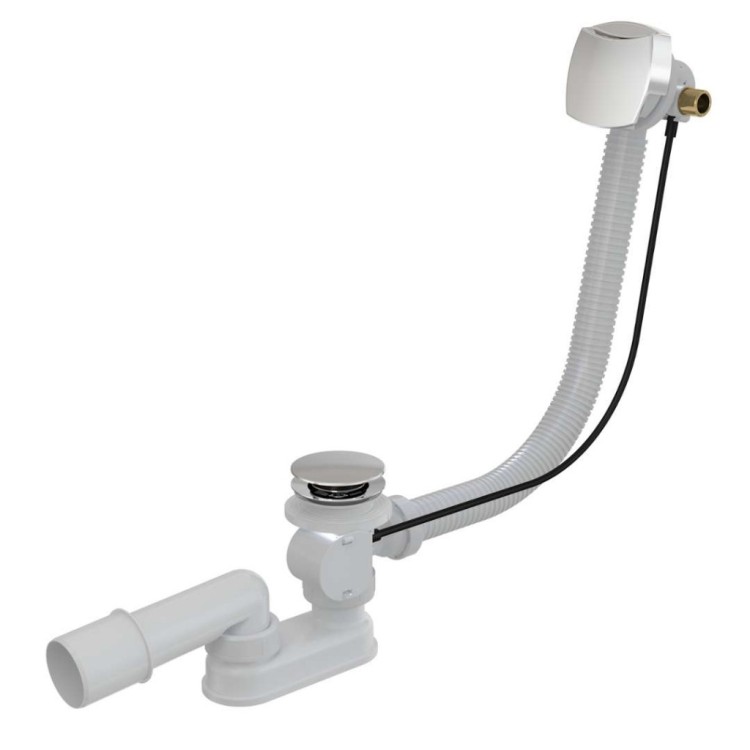 Vannas sifons Kielle 570 mm ar ūdens uzpildi Hromēta 11601030 Vannas sifons Kielle 570 mm ar ūdens uzpildi Hromēta 11601030