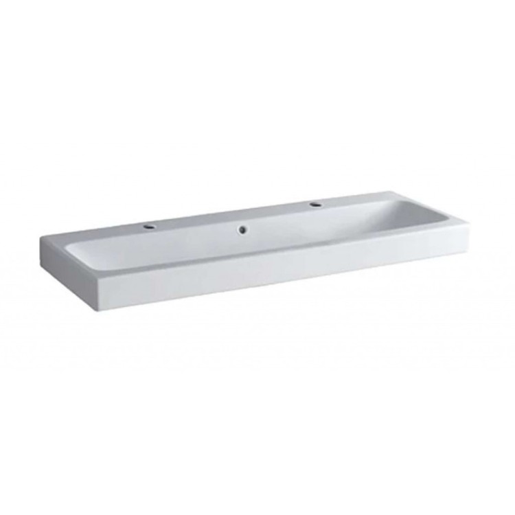 Vannas istabas izlietne Geberit iCon ar KeraTect 120x49cm Balta 124020600 Vannas istabas izlietne Geberit iCon ar KeraTect 120x49cm Balta 124020600