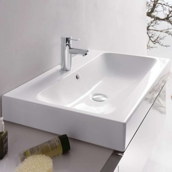 Vannas istabas izlietne Geberit iCon 75x49cm Balta 124575600