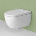 Подвесной унитаз с функцией биде GEBERIT AquaClean Alba KeraTect с крышкой SoftClose