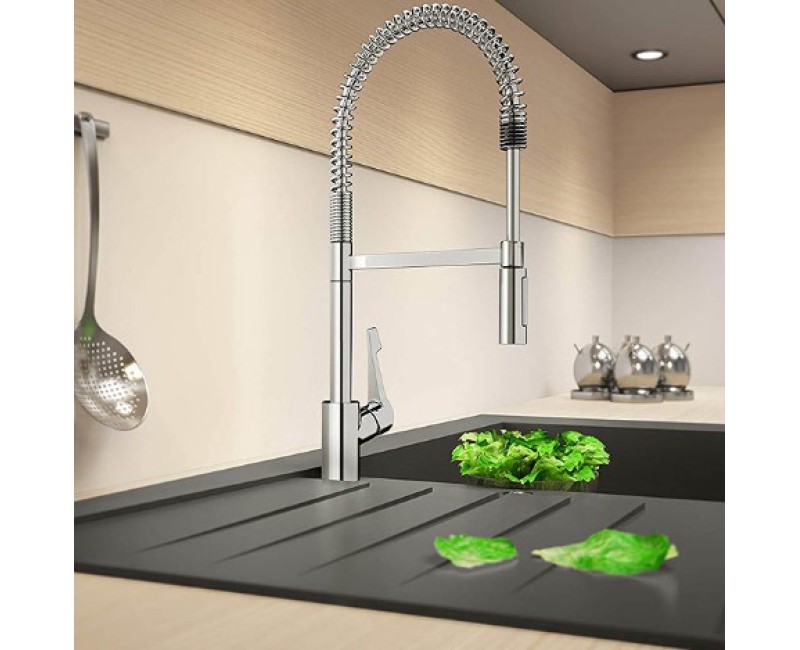 Смеситель для кухни Hansgrohe Cento XXL Semi-Pro, гибкий излив 2jet, хром 14806000