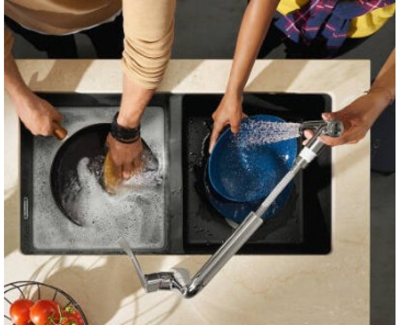 Смеситель для кухни Hansgrohe Metris Select M71 260 1j  14847000 Хром