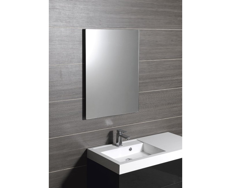 Зеркало для ванной Sapho Plain 50x70 см, закругленные углы 1501-25