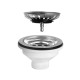 Izplūde izlietnei Bruckner 6/4", nerūsējošā tērauda 155.121.0 Izplūde izlietnei Bruckner 6/4", nerūsējošā tērauda 155.121.0