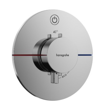 Dušas maisītājs Hansgrohe ShowerSelect Comfort S  iebūvējams ar termostatu Hromēts 15553000