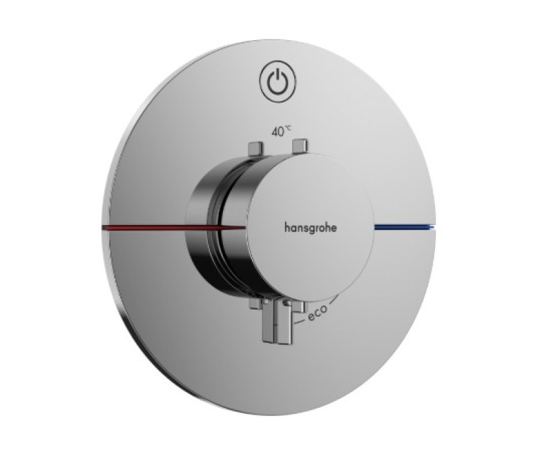 Dušas maisītājs Hansgrohe ShowerSelect Comfort S  iebūvējams ar termostatu Hromēts 15553000