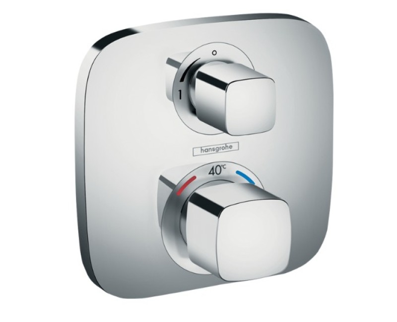 Смеситель для душа Hansgrohe Ecostat E встраиваемый с термостатом хром 15707000