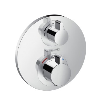 Dušas maisītājs Hansgrohe Ecostat S iebūvējams ar termostatu Hromēts 15757000
