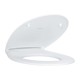 Tualetes poda komplekts Grohe Solido rāmis, Bau Ceramic Rimless pods, Hromēta poga un Soft Close vāku Tualetes poda komplekts Grohe Solido rāmis, Bau Ceramic Rimless pods, Hromēta poga un Soft Close vāku