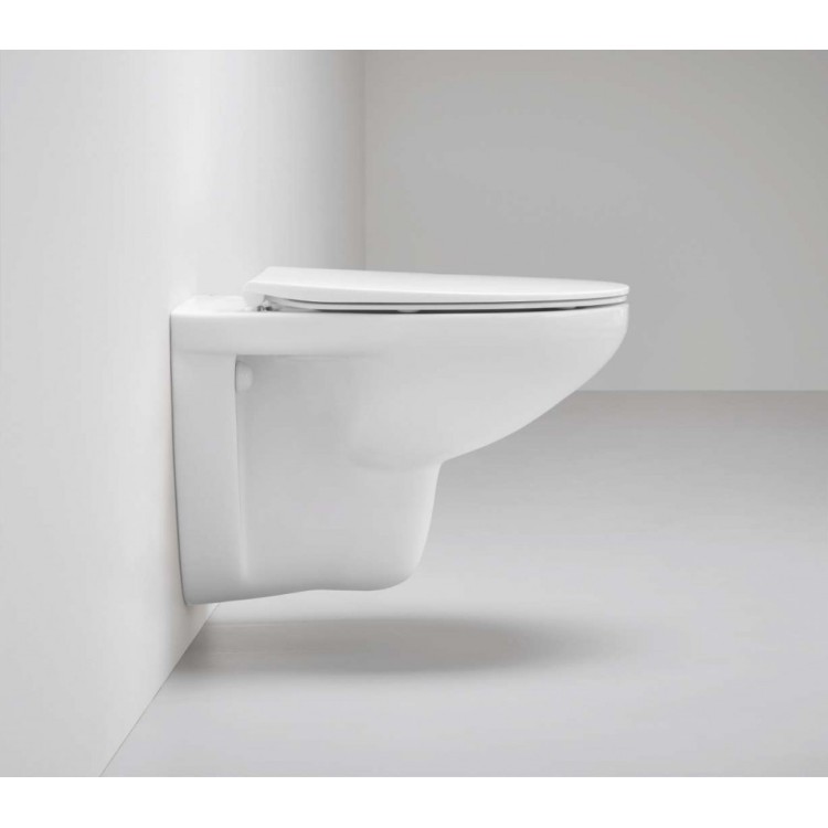 Tualetes poda komplekts Grohe Solido rāmis, Euro Ceramic Rimless pods, Hromēta poga un Soft Close vāku Tualetes poda komplekts Grohe Solido rāmis, Euro Ceramic Rimless pods, Hromēta poga un Soft Close vāku