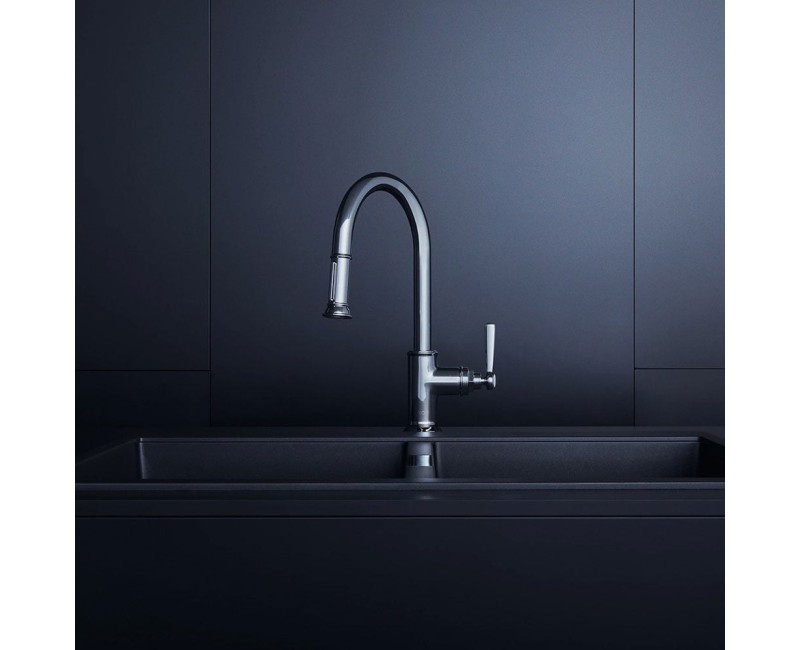 Смеситель для кухни AXOR Montreux выдвижной хром 16581000