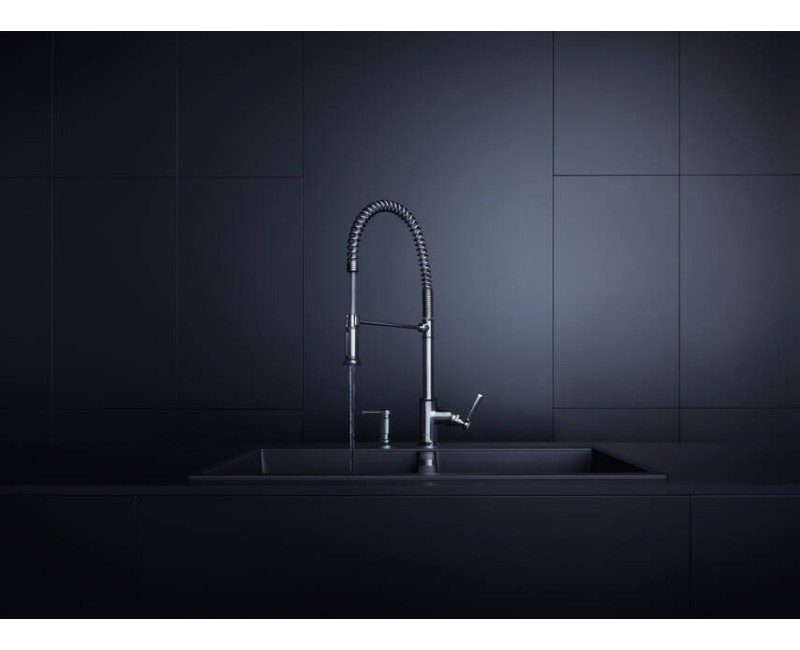 Смеситель для кухни AXOR Montreux 210 гибкий излив хром 16582000