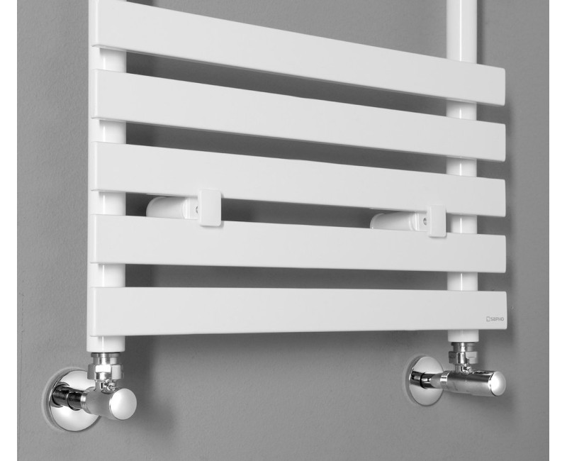 Полотенцесушитель / Радиатор Sapho Jalousi 50x94см, 328Вт, белый 1801-10