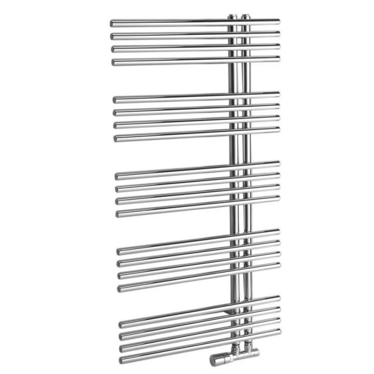 Dvieļu žāvētājs / Radiators Sapho NYMPHA 600x1122mm, Hromēts 1805-15 Dvieļu žāvētājs / Radiators Sapho NYMPHA 600x1122mm, Hromēts 1805-15