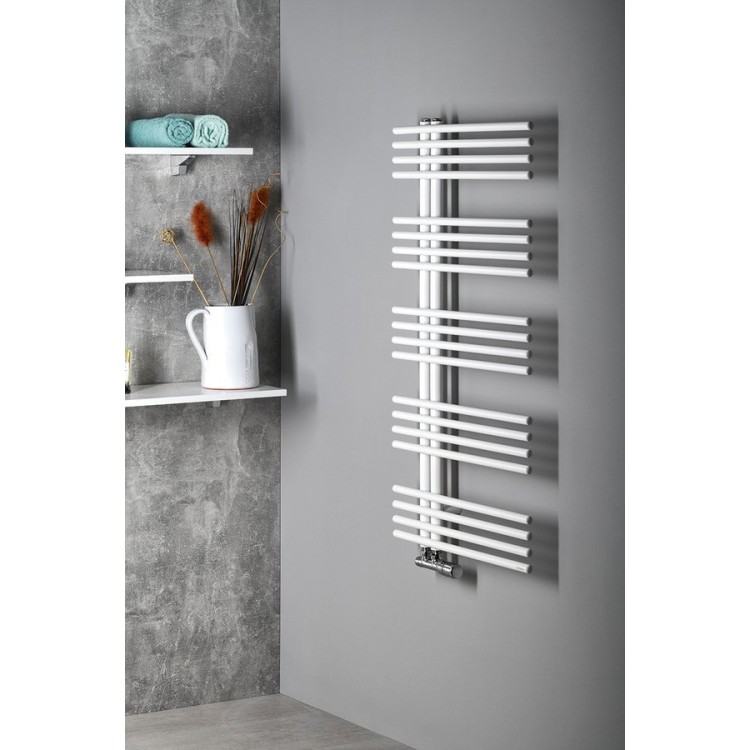 Dvieļu žāvētājs / Radiators Sapho Nympha, 60x112cm, 485 W, balts 1805-16 Dvieļu žāvētājs / Radiators Sapho Nympha, 60x112cm, 485 W, balts 1805-16