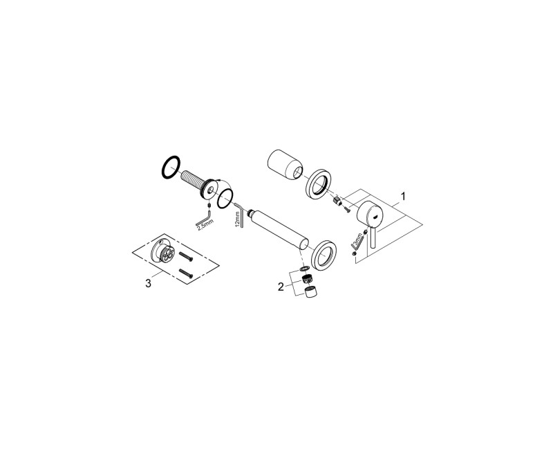 Grohe Concetto S-Size смеситель для раковины, хром 19575001