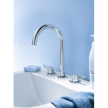 Grohe Concetto L-Size встраиваемый смеситель для раковины с pop up клапаном, хром 20216001