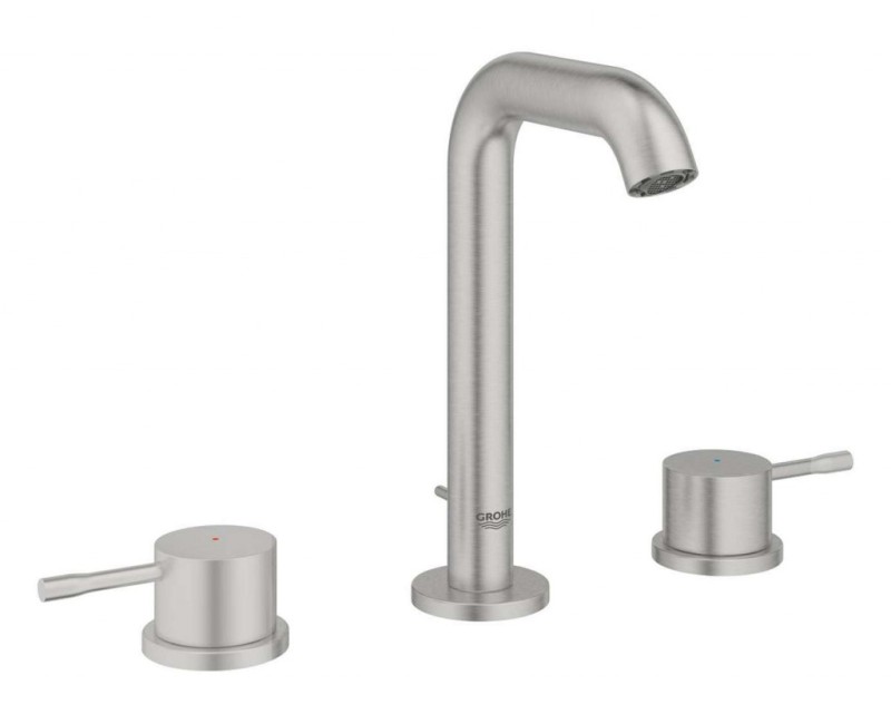 Смеситель для раковины Grohe Essence встраиваемый Supersteel 20296DC1