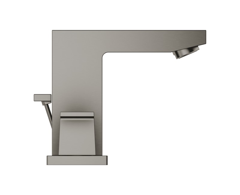 Grohe Eurocube S-Size смеситель для раковины с pop up клапаном, 3 выхода, матовый Hard Graphite 20351AL0