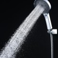 Dušas sistēma Kielle Oudee ar termostatu, 3 strūklas Hromēts/Balts/Melna 20602000