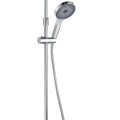 Dušas sistēma Kielle Oudee ar termostatu, 3 strūklas Hromēts 20602010
