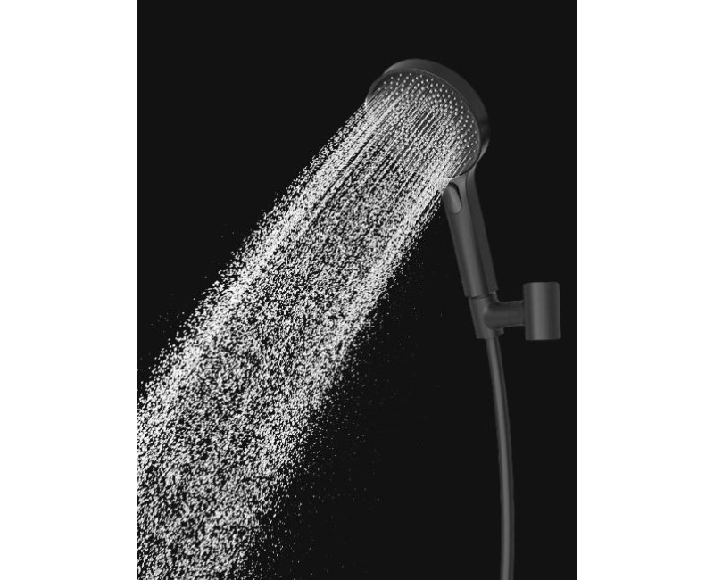 Душевая система Kielle Oudee с термостатом, 3 струи Черный Матовый 20602014