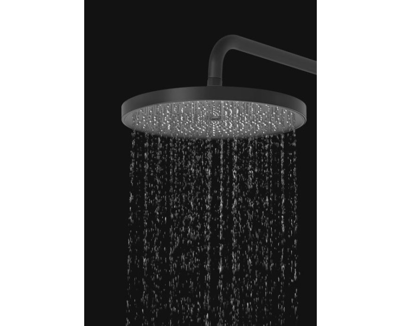 Душевая система Kielle Oudee с термостатом, 3 струи Черный Матовый 20602014