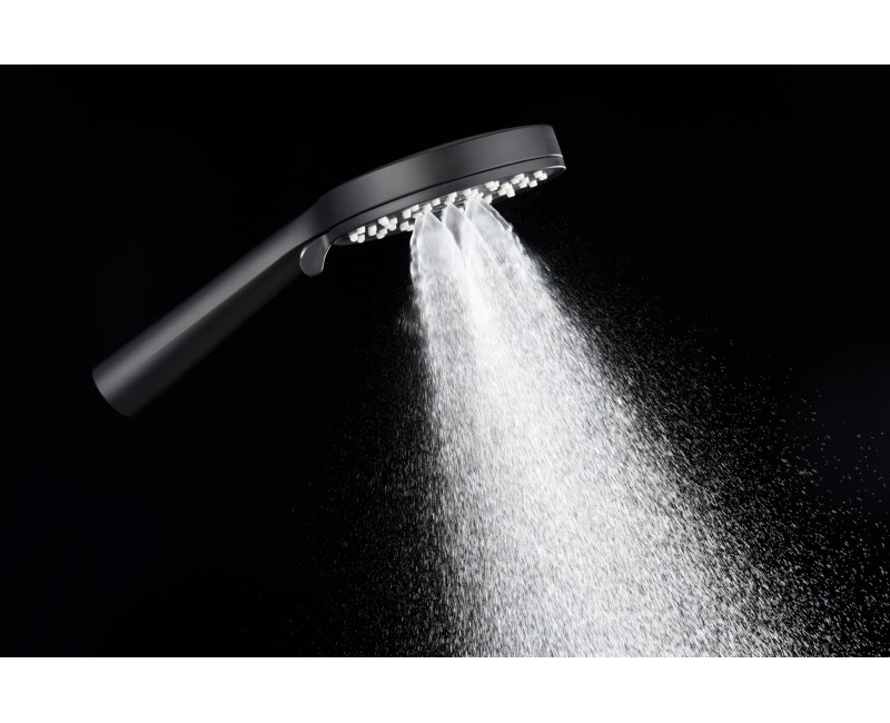 Душевая система Kielle Oudee 3 форсунки Черный Матовый 20602034