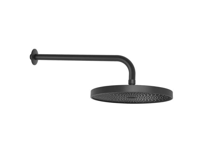 Душевая система Kielle Oudee встраиваемая с термостатом, черная 20602SPT24