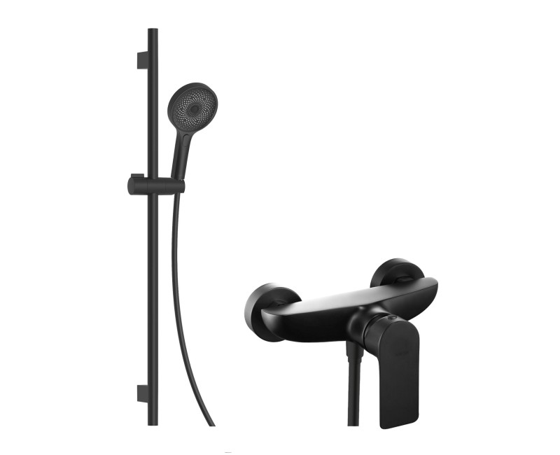 Душевая система Kielle Vega Black 20618SN14