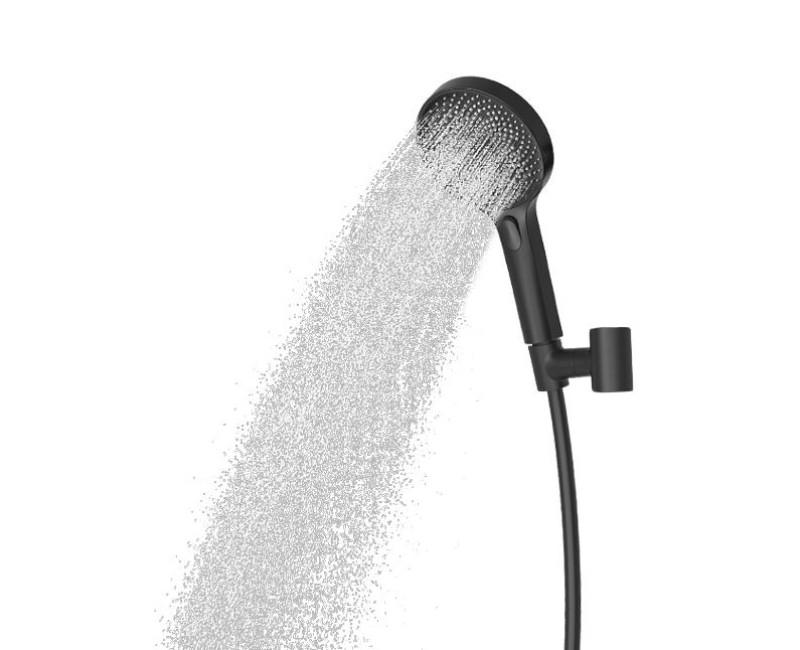 Dušas sistēma Kielle Vega iebūvējams, Melna Matēts 20618SP24