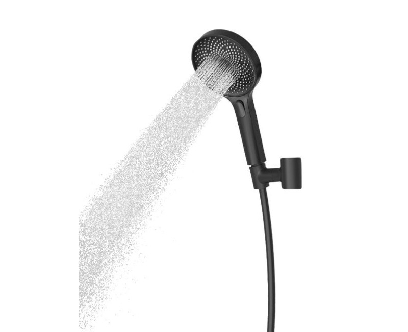 Dušas sistēma Kielle Vega iebūvējams, Melna Matēts 20618SP24