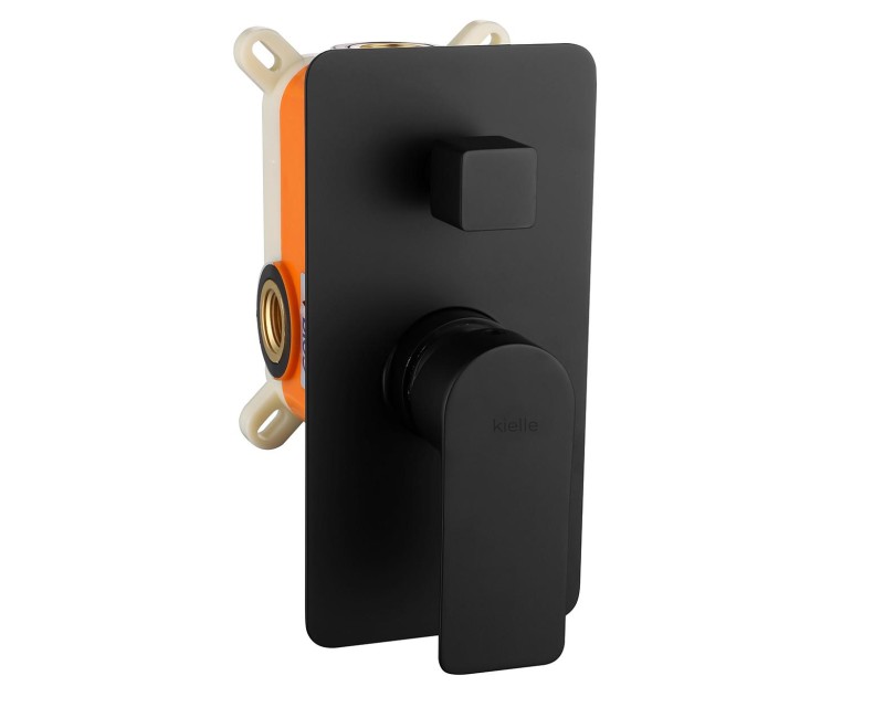 Dušas sistēma Kielle Vega iebūvējams, Melna Matēts 20618SP44