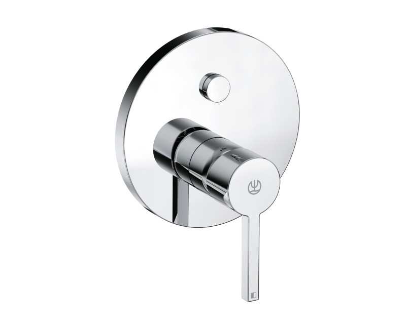 Смеситель для ванны/душа Kludi NOVA FONTE встроенный, хромированный