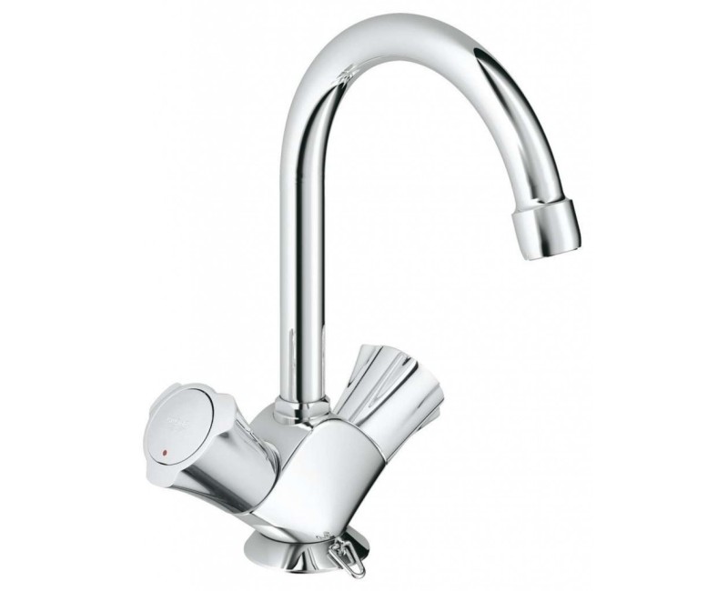 Vannas istabas izlietnes maisītājs Grohe Costa StarLight® apdare, Hromēts 21337001
