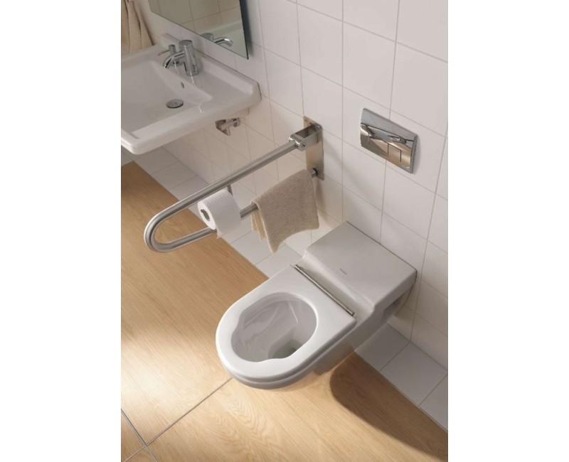 Подвесной унитаз Duravit Starck 3, без крышки, Белый