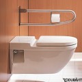 Подвесной унитаз Duravit Starck 3, без крышки, Белый