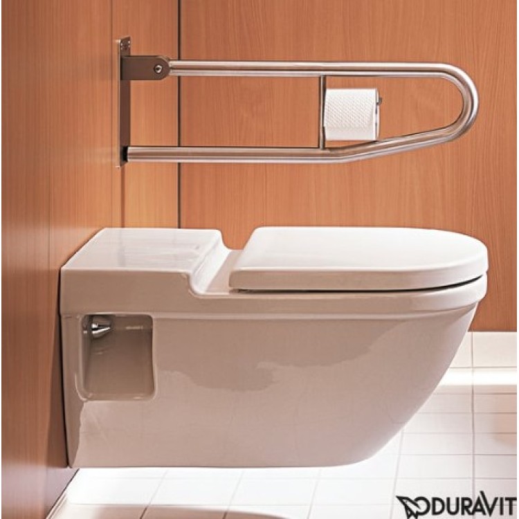 Подвесной унитаз Duravit Starck 3, без крышки, Белый Подвесной унитаз Duravit Starck 3, без крышки, Белый