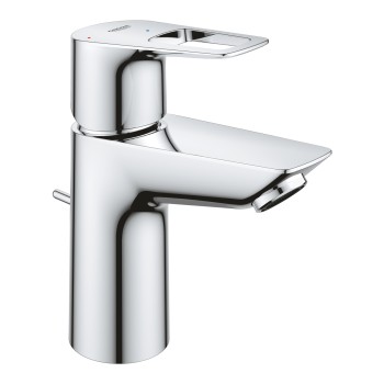 Grohe BauLoop смеситель для раковины с pop up клапаном, хром 22054001