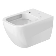 Piekaramais pods Duravit Happy D.2 HygieneGlaze Rimless, Bez Vāka, Balts
