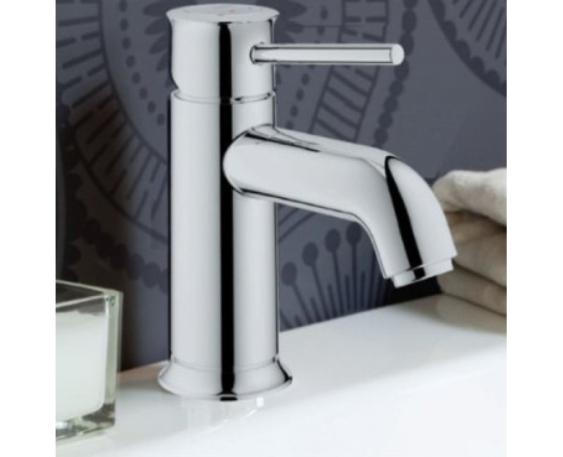 Izlietnes maisītājs Grohe BauClassic ar poop up vārstu, hromēts 23161000