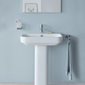 Раковина для ванной Duravit Happy WonderGliss D.2 65x50см, Белый