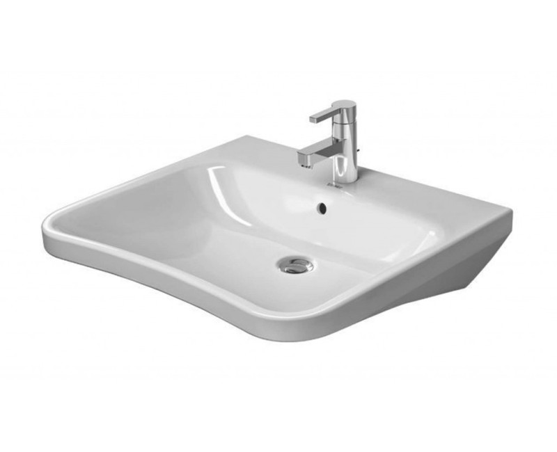 Раковина для ванной Duravit DuraStyle WonderGliss 65x57 см, белая