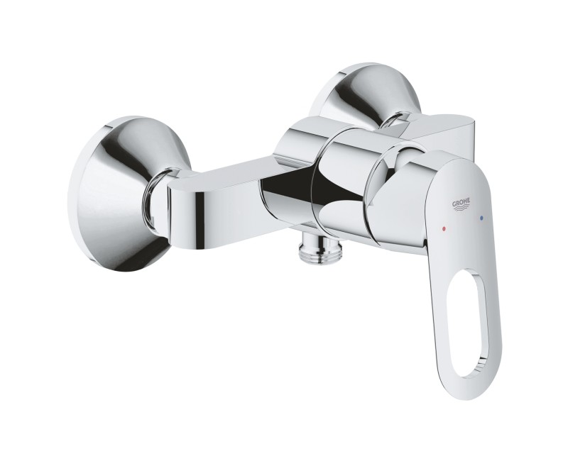 Dušas maisītājs Grohe BauLoop ar dušas vadu un klausuli, hromēts 23340000