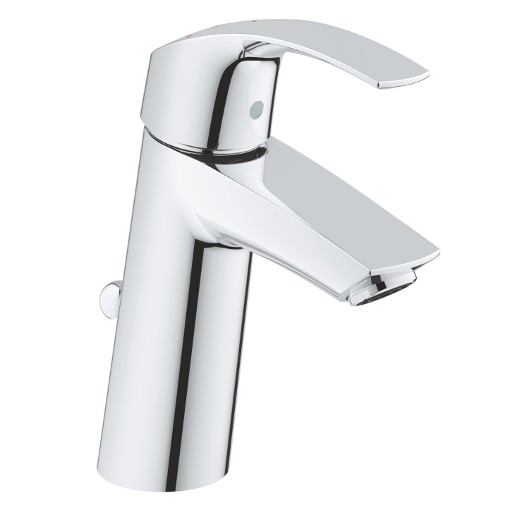 Grohe Eurosmart M-Size смеситель для раковины с pop up клапаном, хром 2339310E Grohe Eurosmart M-Size смеситель для раковины с pop up клапаном, хром 2339310E