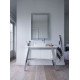 Vannas istabas izlietne Duravit Cape Cod DuraCeram®, WonderGliss 46x46cm, uz virsmas, Balta Vannas istabas izlietne Duravit Cape Cod DuraCeram®, WonderGliss 46x46cm, uz virsmas, Balta