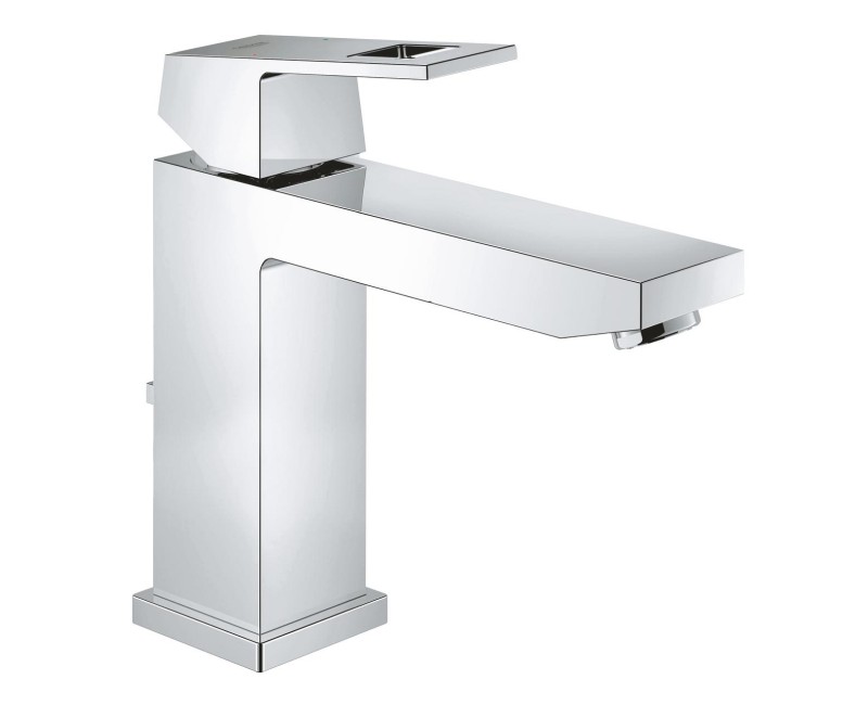 Grohe Eurocube M-Size смеситель для раковины с pop up клапаном, хром 23445000